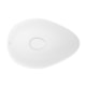 Cuba De Apoio Oval Ruy Ohtake 54X37,5Cm Branco Matte Roca - bd6cf847-602c-4cb5-8bb3-af1a26570079