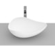 Cuba De Apoio Oval Ruy Ohtake 54X37,5Cm Branco Matte Roca - 01ebedd3-c0eb-4b00-b58f-efe86d569f3d