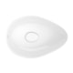 Cuba De Apoio Oval Ruy Ohtake 54x37,5cm Branco Roca - c6dcdc2d-6844-477a-8a16-347fb6c01e67