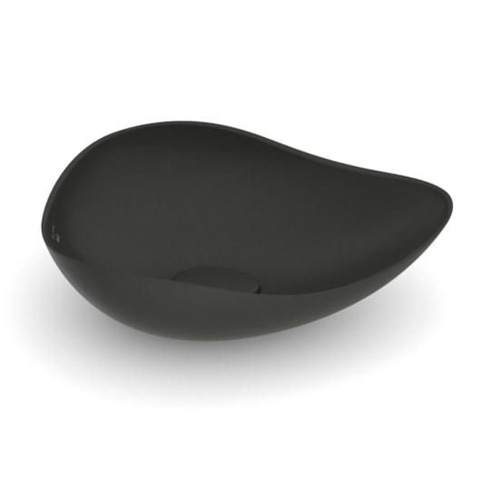 Cuba De Apoio Oval Ruy Ohtake 54X37,5cm Onix Roca - Imagem principal - be649263-4203-41cf-a381-517390ce0420