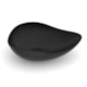 Cuba De Apoio Oval Ruy Ohtake Matte Black 54x37,5cm Roca - a7ea23d7-3268-4c55-a2b9-3c8d171feba4