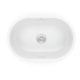 Cuba De Apoio Oval Sem Mesa Basic R3 45x30cm Branco Celite - 68b14d3a-2e3b-4116-9ee5-e5bd52f58bde