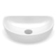 Cuba De Apoio Oval Sem Mesa Optica EE45 45x30cm Branco Roca - 21c36012-2188-4c10-bed1-d7463da627f1