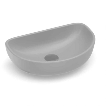 Cuba de Apoio Oval Sem Mesa Optica EE45 45x30cm Stone Roca