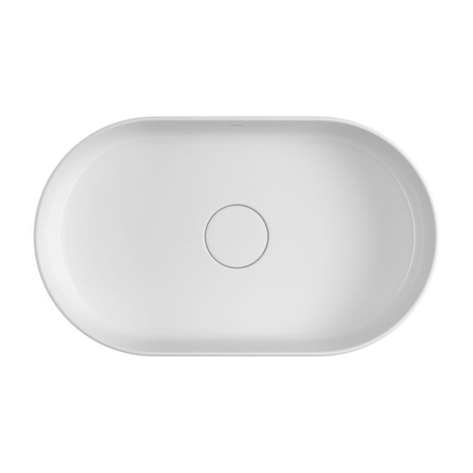 Cuba De Apoio Oval Slim Branco Deca 50cm - Imagem principal - 822d7b10-73c4-44bf-8a0e-01e16fab9528