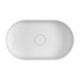 Cuba De Apoio Oval Slim Branco Deca 50cm - 43016c69-f59e-4a21-a495-0bdc1df19a35