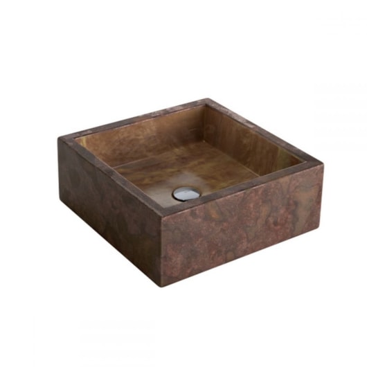 Cuba De Apoio Quadrada 41cm L70 Ferrugem 56 Deca - Imagem principal - e07773fd-d7c3-4fa8-8d32-bad4dbaacb54