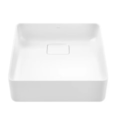 Cuba De Apoio Quadrada Borda Fina Flow Branco Docol 40x40x12,5cm