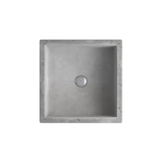 Cuba De Apoio Quadrada Bruta Deca 41x41cm L70 - Imagem principal - 8d8908cb-1ae7-420a-aa2f-296878ccf023