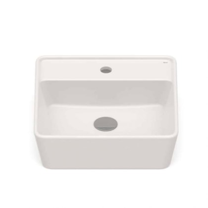Cuba de Apoio Quadrada Com Mesa Optica CQ42 42x42cm Beige Roca
