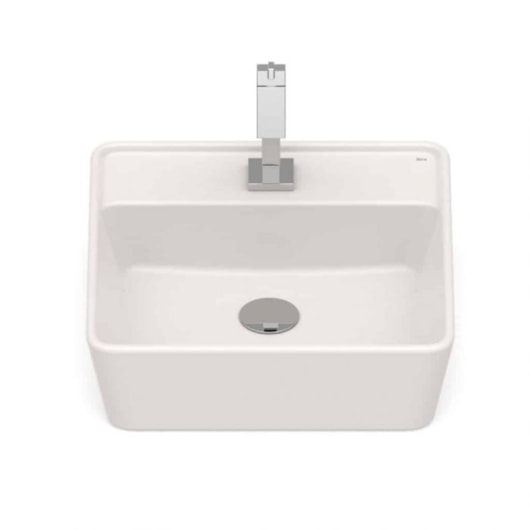 Cuba de Apoio Quadrada Com Mesa Optica CQ42 42x42cm Beige Roca - Imagem principal - 3bd5a0f1-ebbf-4c32-9d92-24d99c5c0a7e
