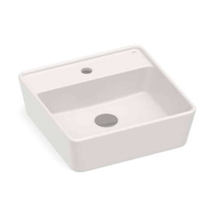 Cuba de Apoio Quadrada Com Mesa Optica CQ42 42x42cm Beige Roca