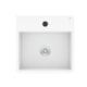 Cuba de Apoio Quadrada Com Mesa Q6 Basic Branco Celite 35x35cm - 34594319-0a73-4745-8b1b-8e216410de0f