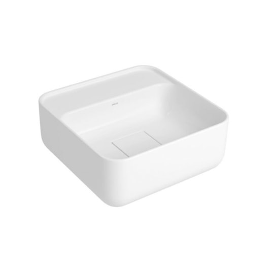 Cuba De Apoio Quadrada Com Mesa Slim Branco Deca 30cm - Imagem principal - bd85501f-aa14-4f78-84a3-36c1da04f3de