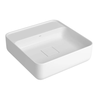 Cuba De Apoio Quadrada Com Mesa Slim Branco Deca 40cm