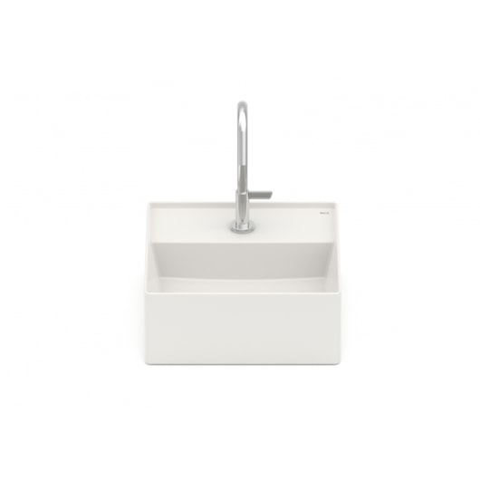 Cuba de Apoio Quadrada Com Mesa Terra T7 Beige Roca 30x30cm - Imagem principal - 1ca92945-618f-41d9-be2c-0470a4593070