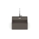 Cuba de Apoio Quadrada Com Mesa Terra T7 Café Roca 30x30cm - 5fd269a5-2ceb-47b4-810a-a8ba3c3fc47b