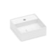 Cuba de Apoio Quadrada Com Mesa Terra T8 Branco Matte Roca 35x35cm - cc30b654-ccca-498d-a1aa-458094c2c17e