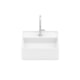 Cuba de Apoio Quadrada Com Mesa Terra T8 Branco Matte Roca 35x35cm - a10f348c-c606-4d8a-8d9d-6e9d99974d74