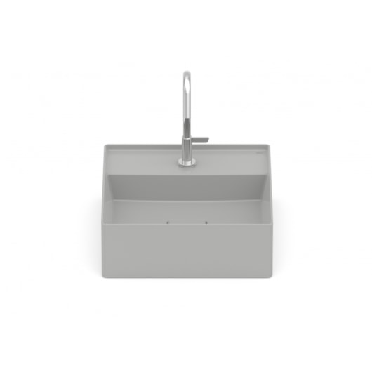 Cuba de Apoio Quadrada Com Mesa Terra T8 Stone Roca 35x35cm - Imagem principal - a6053242-5d29-46f2-ae07-ac4d90f32c18