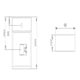 Cuba de Apoio Quadrada Com Mesa Terra T9 Blanco Mate Roca 40x40cm - f02bb9ae-f495-4409-9031-f25e1e0f46c9