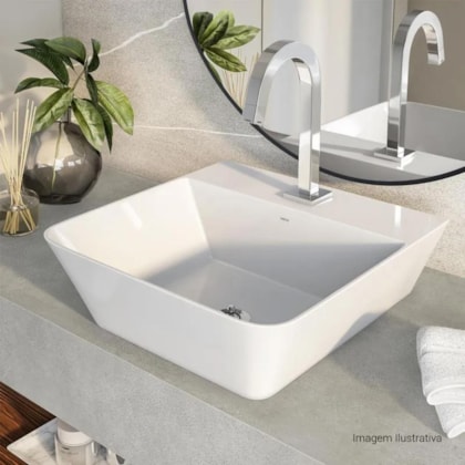 Cuba De Apoio Quadrada L270 Branco Deca 42cm