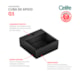 Cuba De Apoio Quadrada Q1 41x41cm Preta Celite - 6390f75b-10cf-47a2-b51a-4e29f02ba165