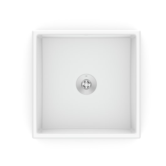 Cuba De Apoio Quadrada Sem Mesa Basic Branco Celite 35x35cm - Imagem principal - a577a669-2aae-4db0-8207-563f6fd13cd9