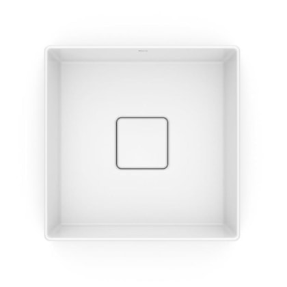 Cuba de Apoio Quadrada Sem Mesa Terra T3 Branco Roca 30x30cm