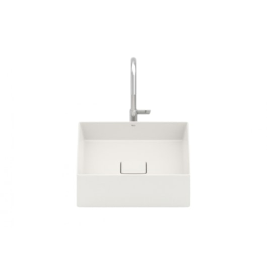 Cuba de Apoio Quadrada Sem Mesa Terra T4 Beige  Roca 35x35cm - Imagem principal - afa11406-df90-40a7-b04a-814df794f242