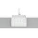 Cuba de Apoio Quadrada Sem Mesa Terra T5 Branco Matte Roca 40x40cm - c78c6e44-e6f7-4cfa-82b8-56b4d33a8b08