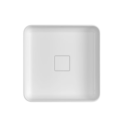 Cuba De Apoio Quadrada Slim Deca Branco 40cm