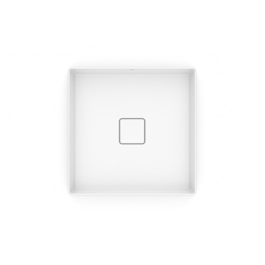 Cuba De Apoio Quadrada Terra T5 Branco Roca 40x40cm - Imagem principal - a0fe4bfe-d658-4aac-8a78-afb95976f601