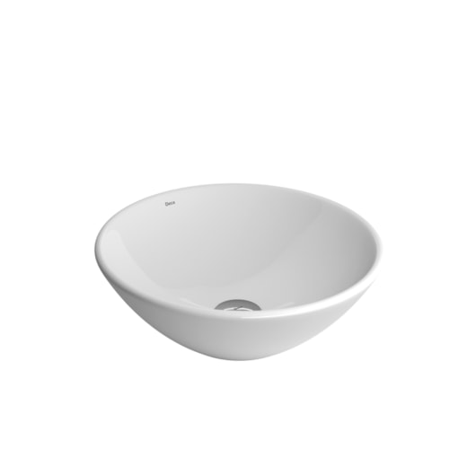 Cuba De Apoio Redonda Branca Deca 35cm - Imagem principal - 3f5f5385-e3fa-483b-8c17-fca673631e56