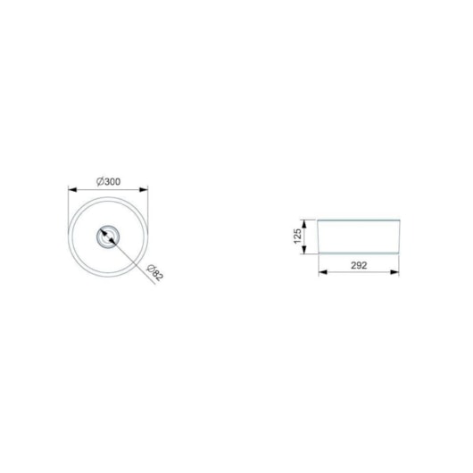 Cuba de Apoio Redonda Branco Terra T1 Roca - Imagem principal - ab5f7e8e-ccb8-4692-828c-f16557d998fd