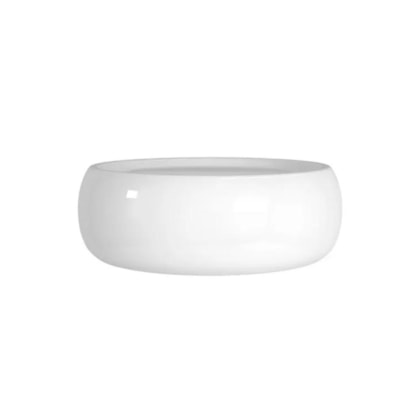 Cuba De Apoio Redonda Com Deck Bold Branco Deca