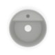 Cuba de Apoio Redonda Com Mesa Optica CR37 37cm Stone Roca - 0be361b2-90e9-4951-aeff-aad384d564a6