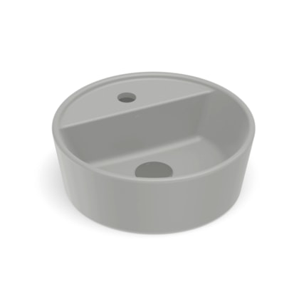 Cuba de Apoio Redonda Com Mesa Optica CR37 37cm Stone Roca