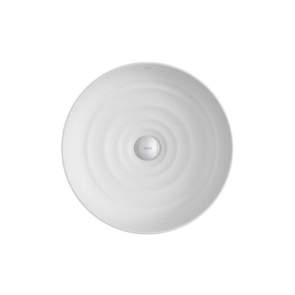 Cuba De Apoio Redonda Gota Branco Deca 40cm