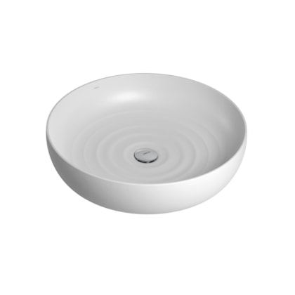 Cuba De Apoio Redonda Gota Branco Fosco Deca 50cm