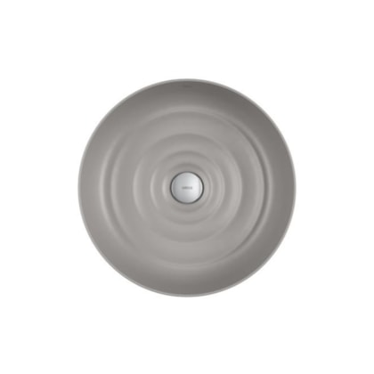 Cuba De Apoio Redonda Gota Soft Antracite Deca 40cm