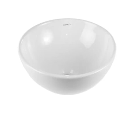 Cuba De Apoio Redonda Lx024 Branca Lexxa 32,5x32,5x13cm