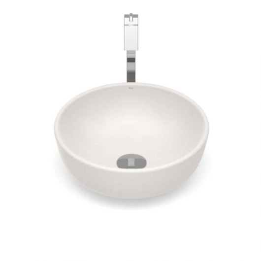 Cuba de Apoio Redonda Sem Mesa Optica ER35 35cm Beige Roca - Imagem principal - 8dbef6b1-bbb7-4014-9768-c7b446f2604b