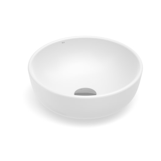 Cuba de Apoio Redonda Sem Mesa Optica ER35 35cm Branco Matte Roca - Imagem principal - 433772fa-09ab-4e89-a683-4bfd36caa350