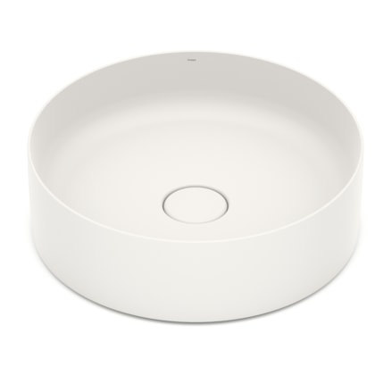Cuba de Apoio Redonda Sem Mesa Platinum P2 39cm Beige Incepa