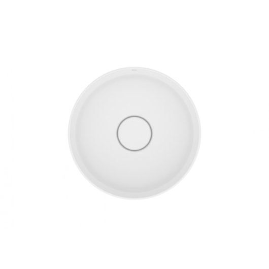 Cuba de Apoio Redonda Sem Mesa Terra T1 Branco Matte Roca 30cm - Imagem principal - 10b7c9b8-1eb2-4258-897d-466bc30d508c