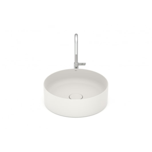 Cuba de Apoio Redonda Sem Mesa Terra T2 Beige Roca 39cm - Imagem principal - fe6d8ee2-394b-4c41-b4ab-08a3cd14262e