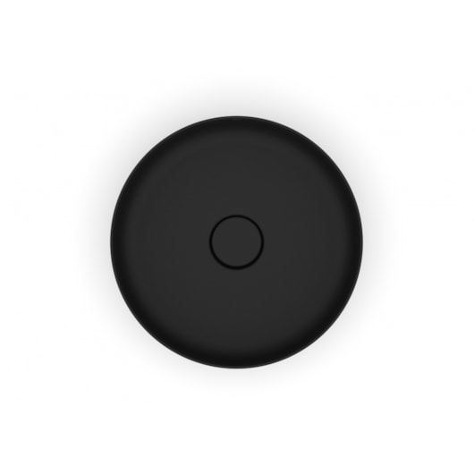 Cuba de Apoio Redonda Sem Mesa Terra T2 Matte Black Roca 39cm - Imagem principal - 8745f8df-f64e-4f33-88b5-3cf8995538be