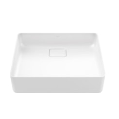 Cuba De Apoio Retangular Borda Fina Flow Branco Docol 50x40x12,5cm