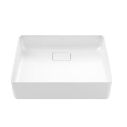 Cuba De Apoio Retangular Borda Fina Flow Branco Docol 50x40x12,5cm